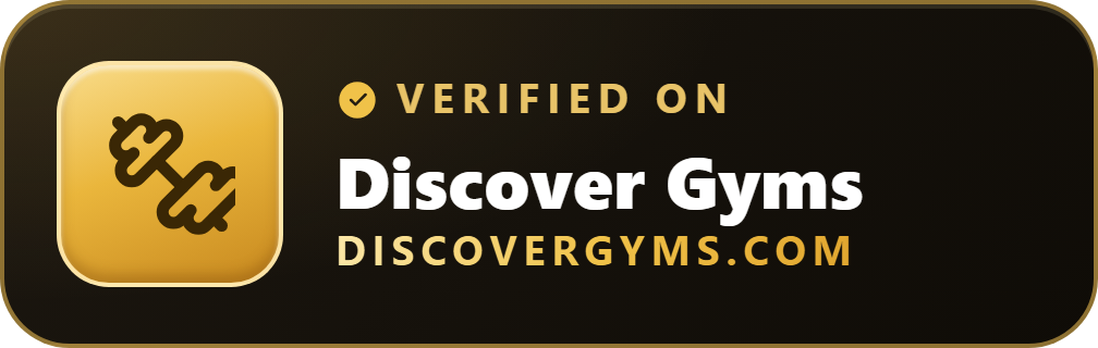 Verified on DiscoverGyms.com